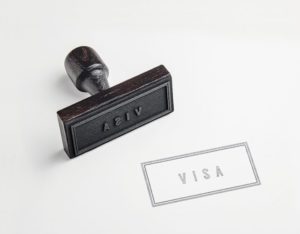 tampon de visa