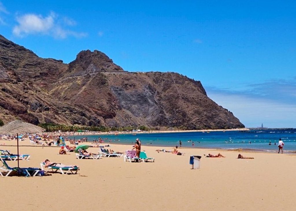 Avis séjour linguistique. Photo de la plage à Santa Crux de Tenerife