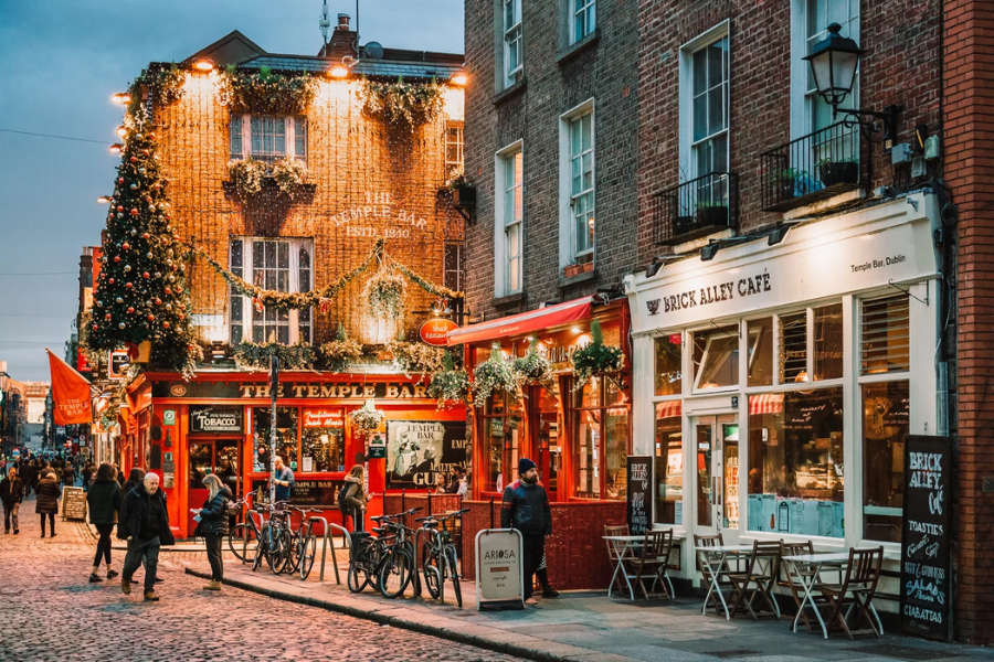 Séjour linguistique à Noël Dublin Irlande