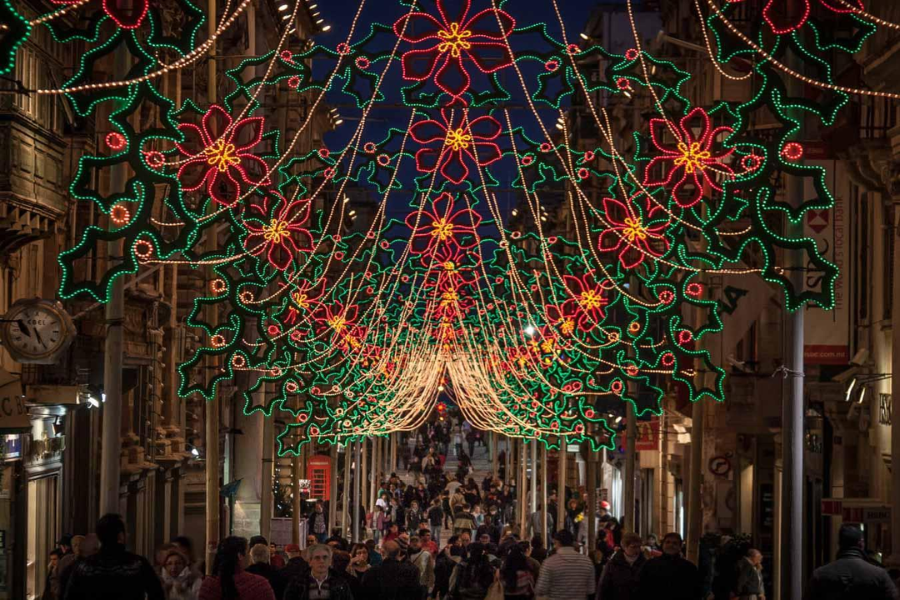 Noël à la Valette, Malte